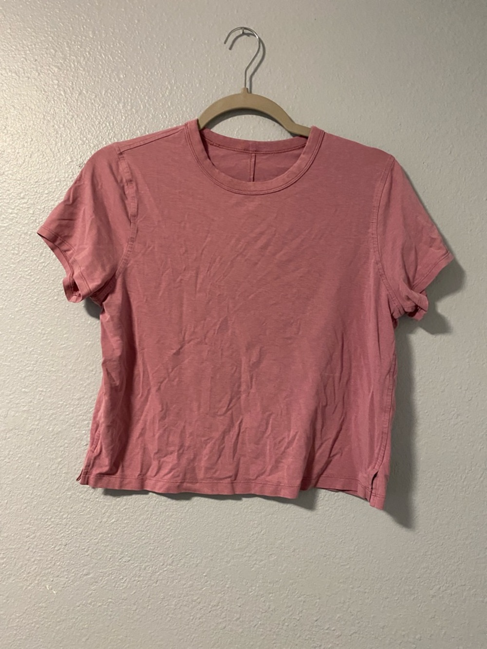 lululemon athletica Short-Sleeve Crew Tee in Dusty Rose